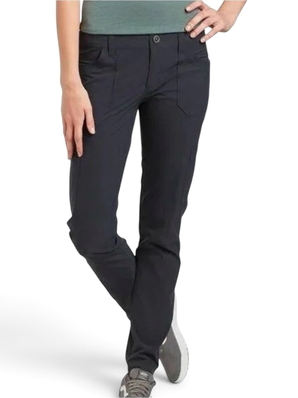 Kuhl Horizn 4-Way Stretch Hiking Pants Raven Gray Size 6 Short Gorpcore